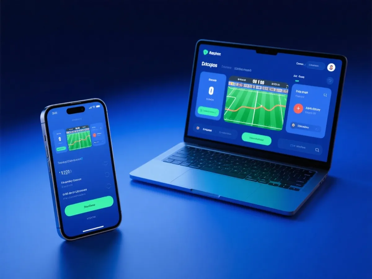 体育赛事直播界面示意图